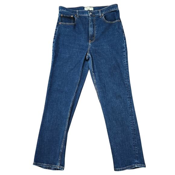 Abercrombie & Fitch Denim - Abercrombie & Fitch The Ankle Straight Ultra High Rise Curve Love Jeans Size 30L